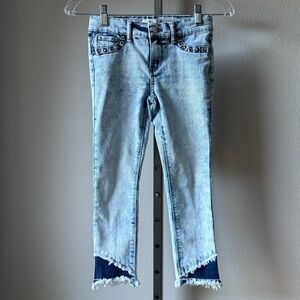 Jordache girls size 8 acid washed skinny jeans